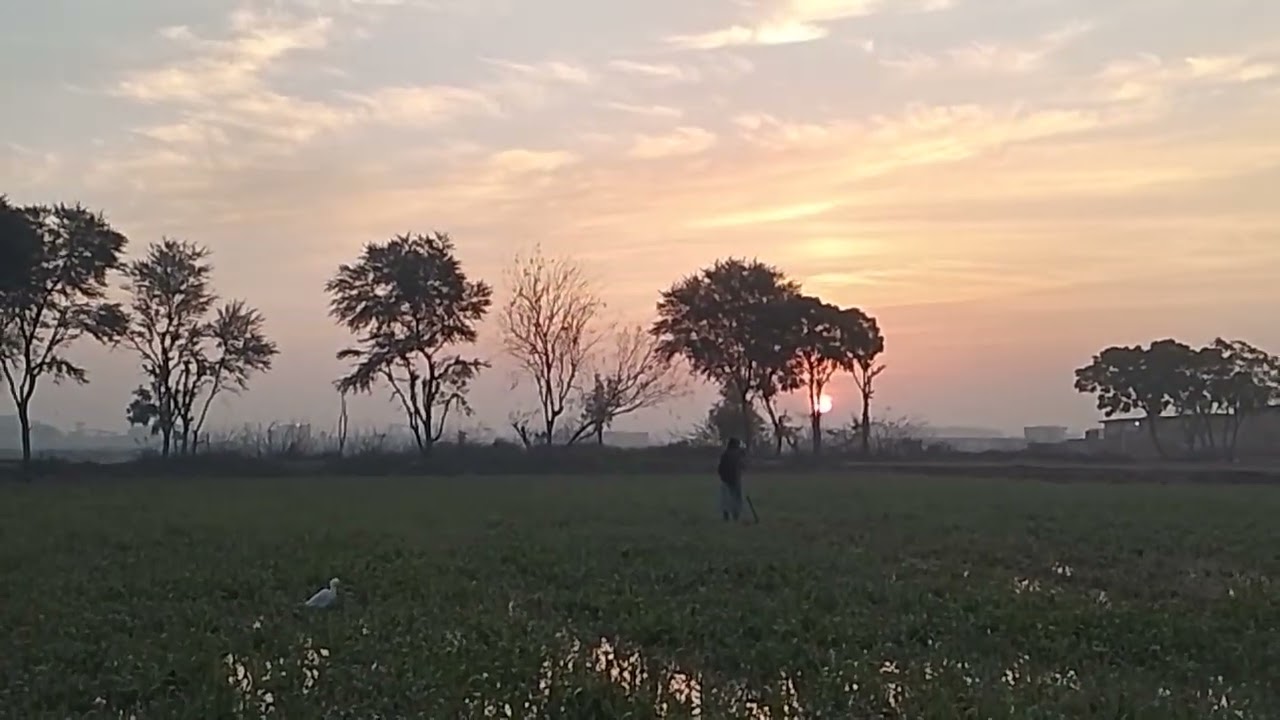 Zameen ko Pani dete Howe itni thand 🥶🫡 me #vlog 