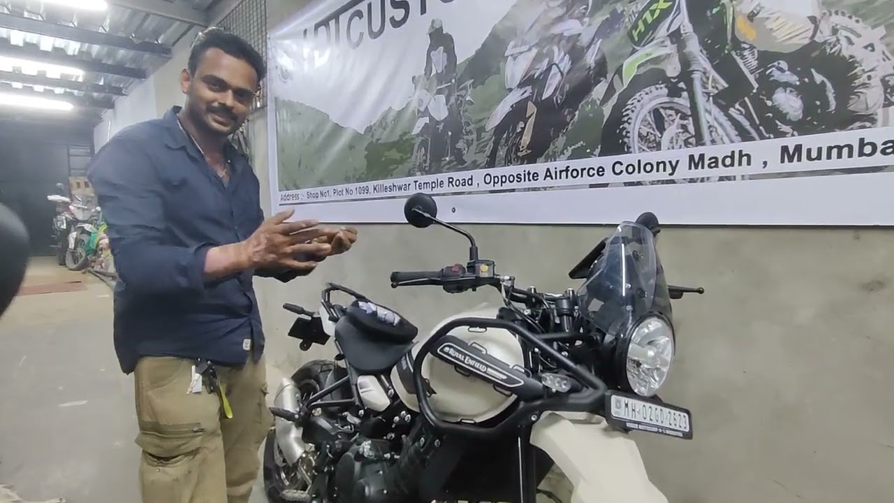 Royal Enfield Himalayan 450 Tubeless Conversion