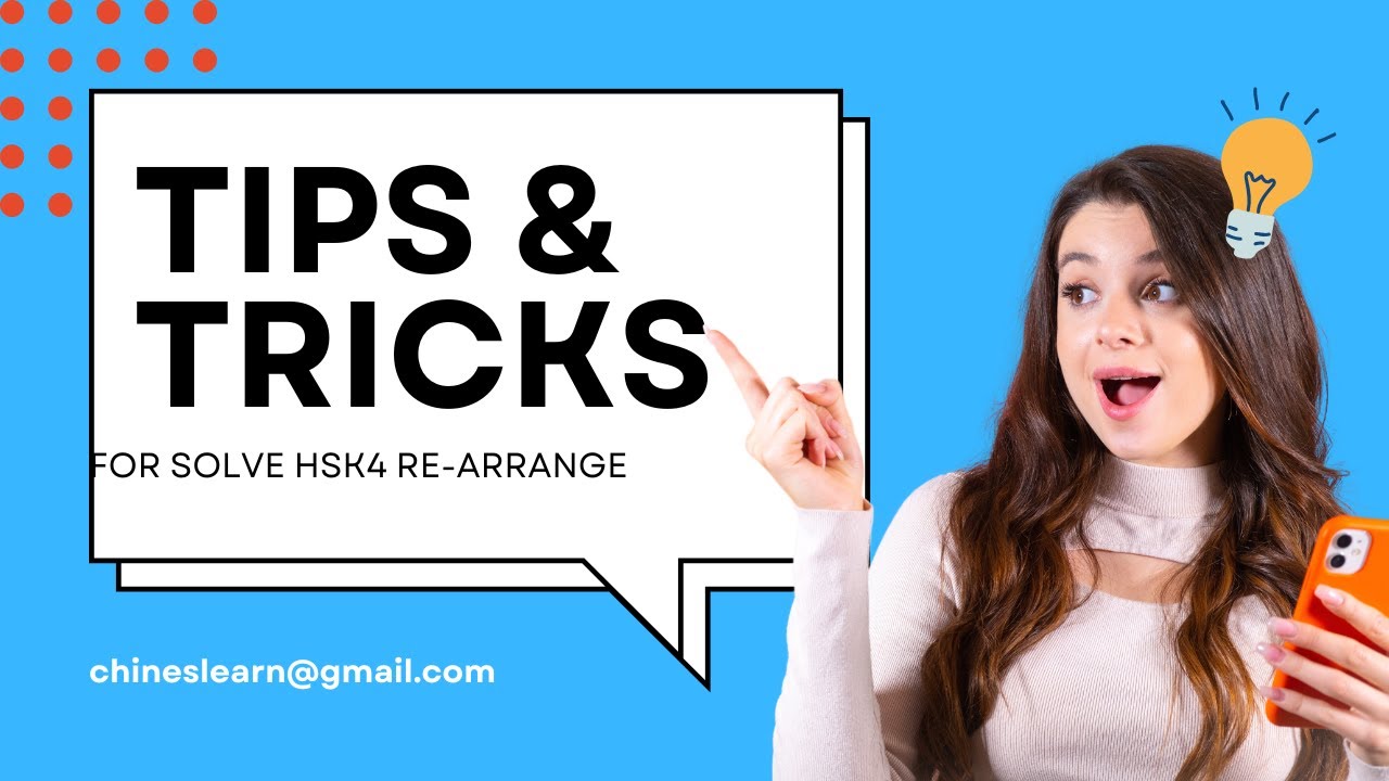 Tips and Tricks: Solve HSK 4 Mock Test Rearrangement – Set H40000 @LearnChinese-w2e