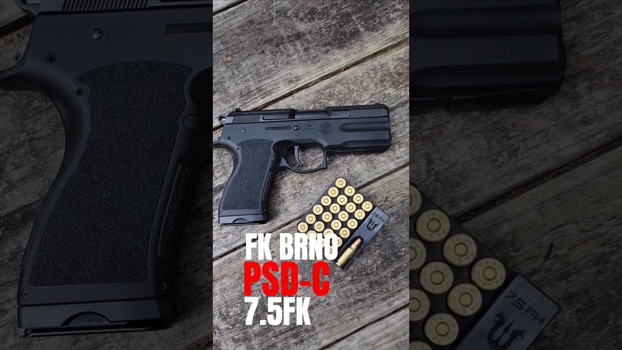 FK BRNO PSD-C 7.5FK &mdash; Если бы Чехия производила оружие для мужчин #brno #czech #czechrepublic