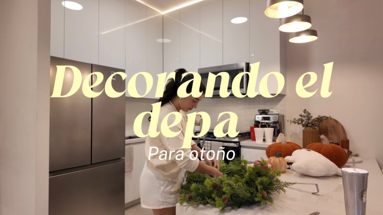 Decoramos el departamento para otoño 🍁🤍