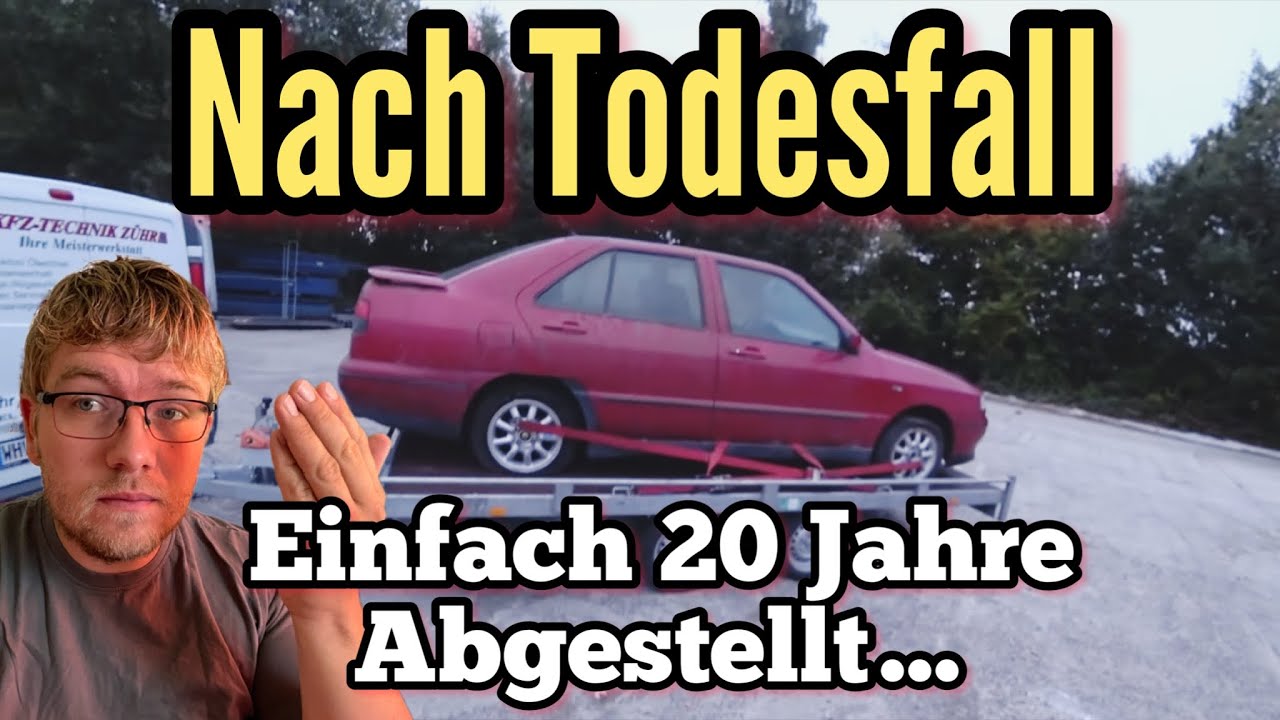 Ein 24 Jahre alter NEUWAGEN? Scheunenfund mit NUR 34.000km gekauft! | Seat Toledo 1,6, Rettung