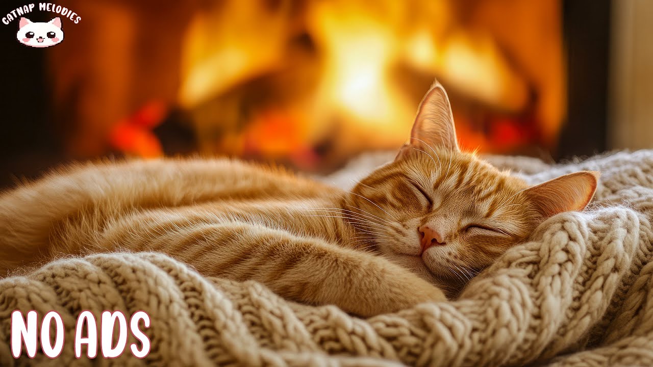 Relaxing Music For Cats 🐈 Soothing Sounds for Deep Sleep, Insomnia Relief and Relaxation