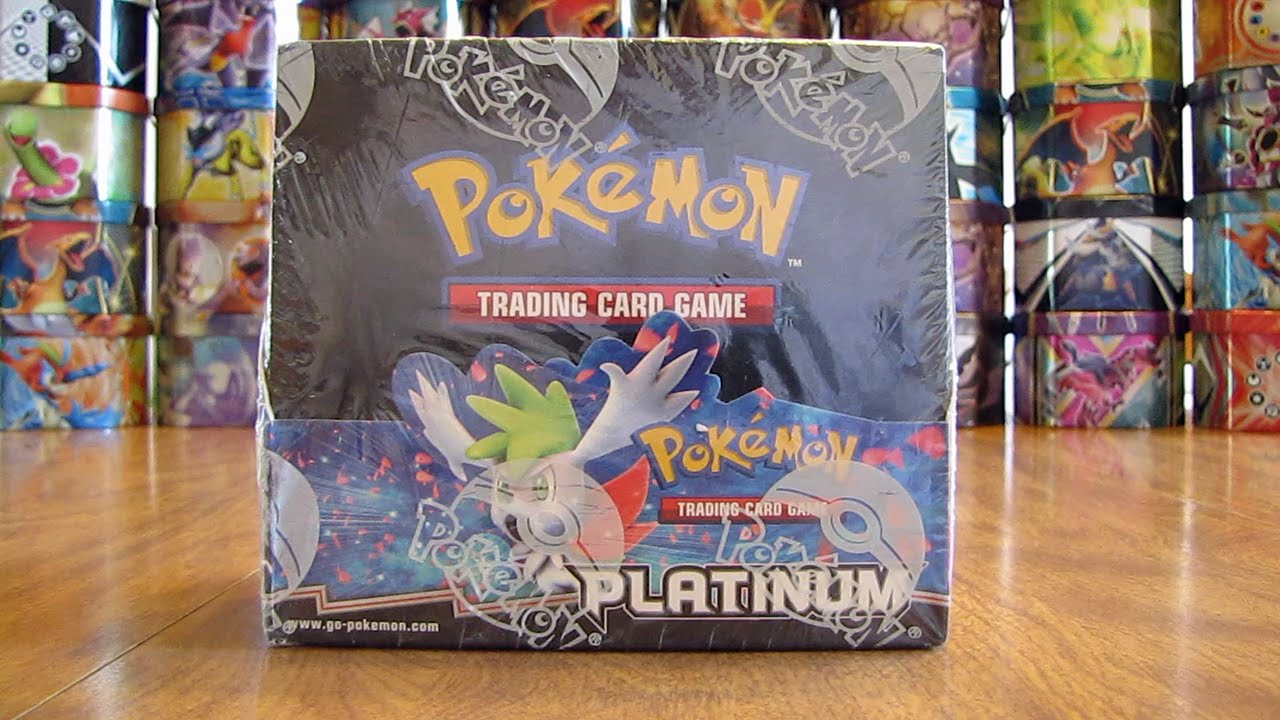 Pokemon Platinum Booster Box Opening Pt. 1