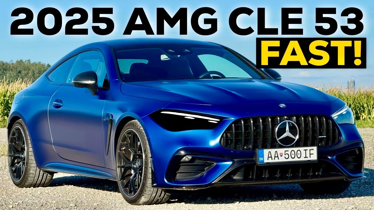 2025 Mercedes-AMG CLE 53 Coupe FULL Drive | 0-60 in 3.44s, Amazing Comfort & Real Consumption