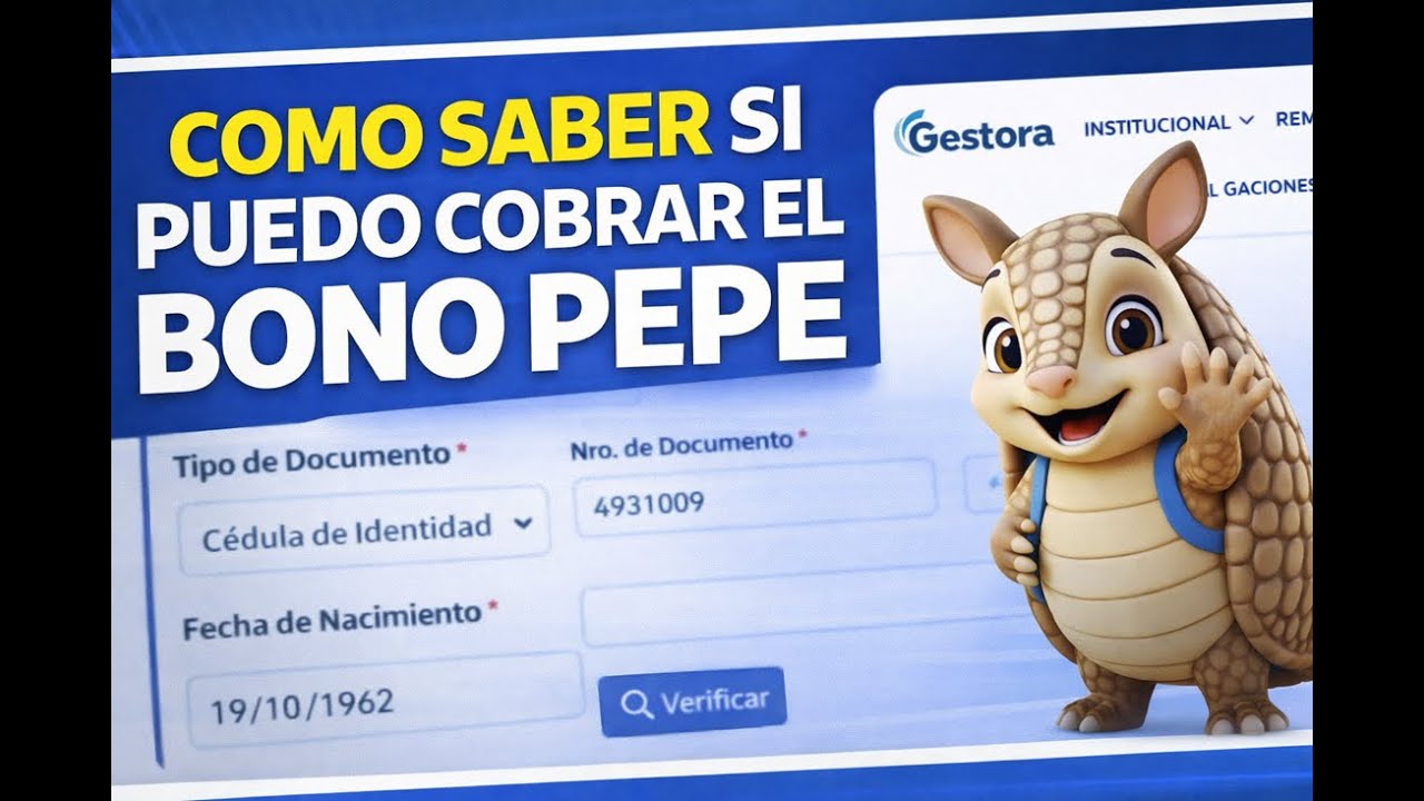 Como Saber si puedo cobrar el Bono PEPE -  