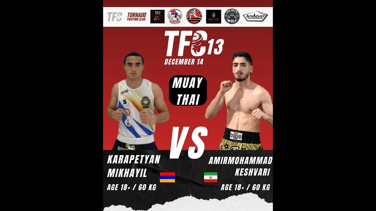 KARAPETYAN MIKHAYIL VS AMIRMOHAMMAD KESHVARI | FULL FIGHT | TORNADO FIGHT CHAMPIONSHIP 13