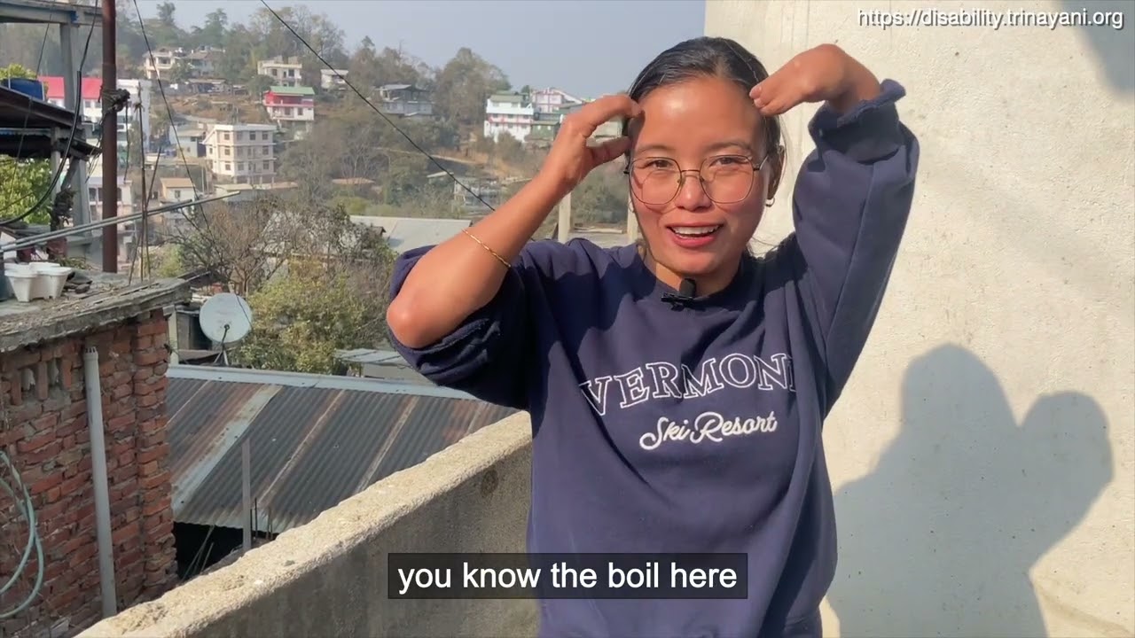 Disabled Activist- Ashe Kiba - Congenital upper limb difference - Trinayani
