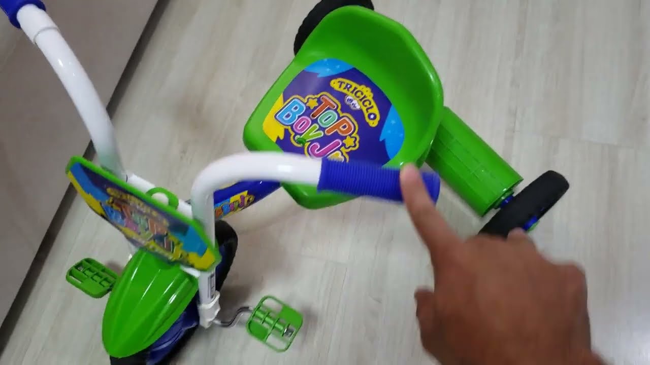 triciclo infantil - avaliação