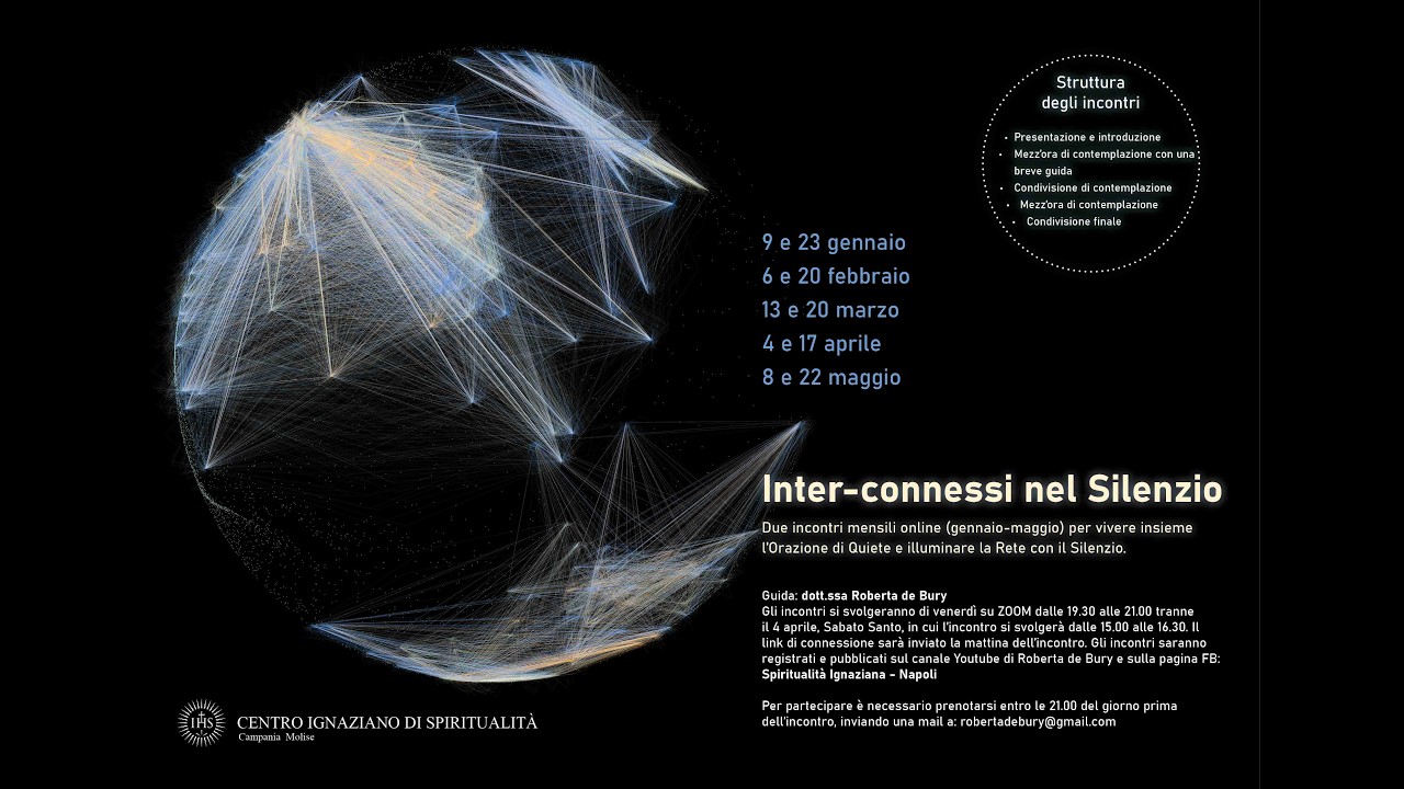 INTER - CONNESSI NEL SILENZIO 10 appuntamenti con l’ORAZIONE DI QUIETE  5° Incontro 2026