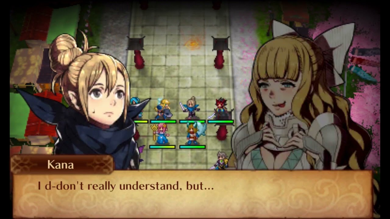 Fire Emblem Fates - Kana & Charlotte conversation - Hoshidan Festival of Bonds DLC