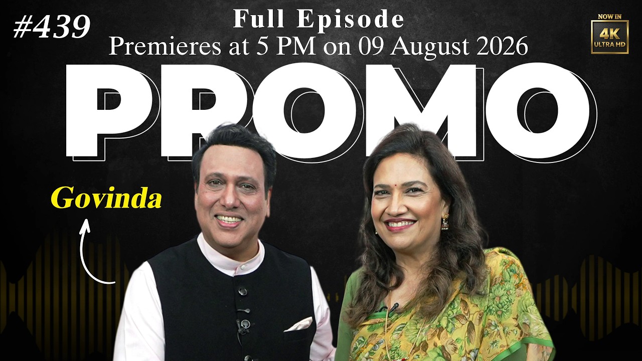 Promo | EP-439 with Bollywood Actor Govinda Premieres Today at 5 PM IST | ANI Podcast in 4K