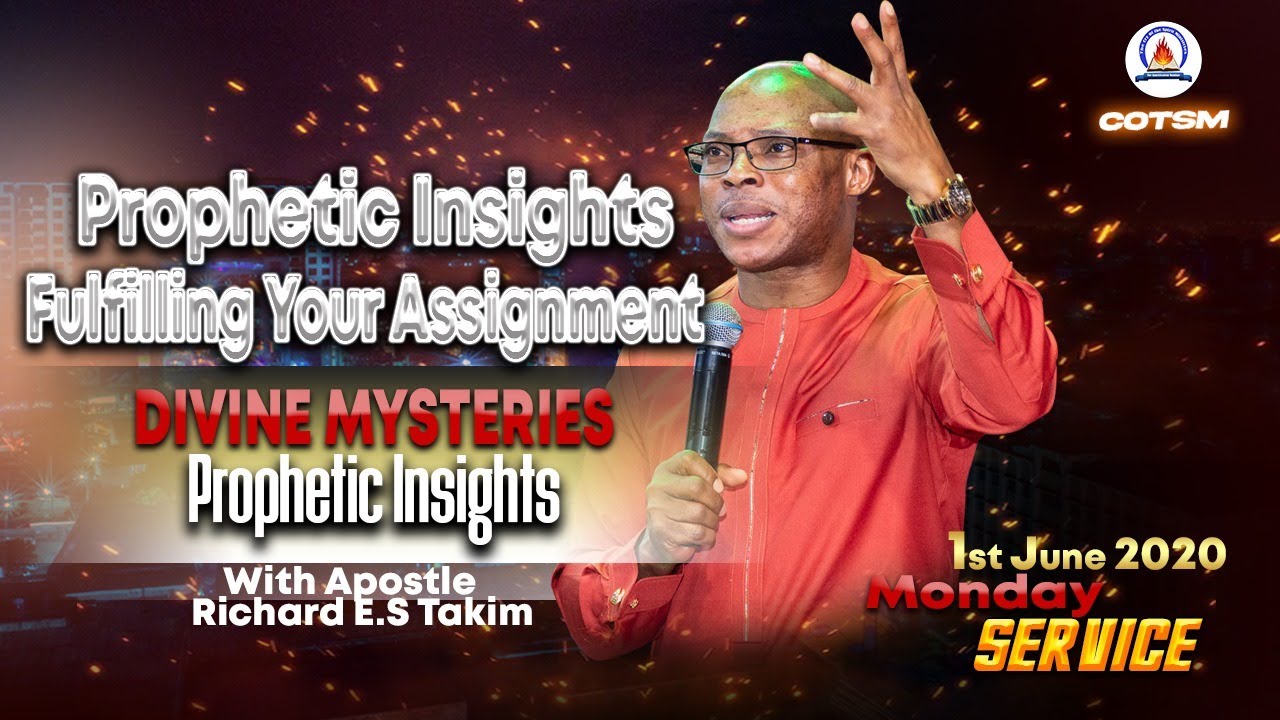 MORNING CLOUD TV - PROPHETIC INSIGHTS - FULFILLING YOUR ASSIGNMENT - Part 01