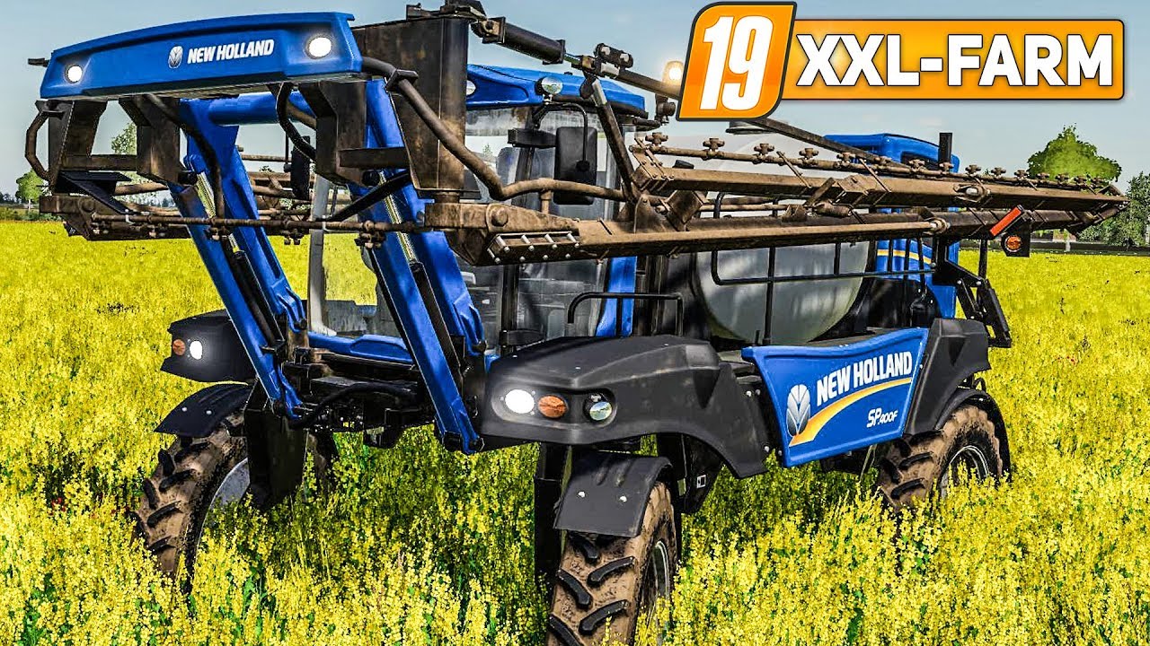 LS19 XXL Farm #43: NEW HOLLAND SP 400F Feldspritze für den Raps! | LANDWIRTSCHAFTS SIMULATOR 19