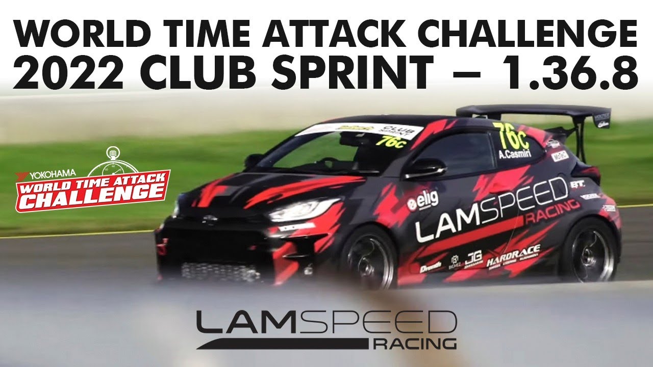 Lamspeed Racing / ELIG Brakes Australia GR Yaris World Time Attack Challenge 2022 Club Sprint 1.36.8