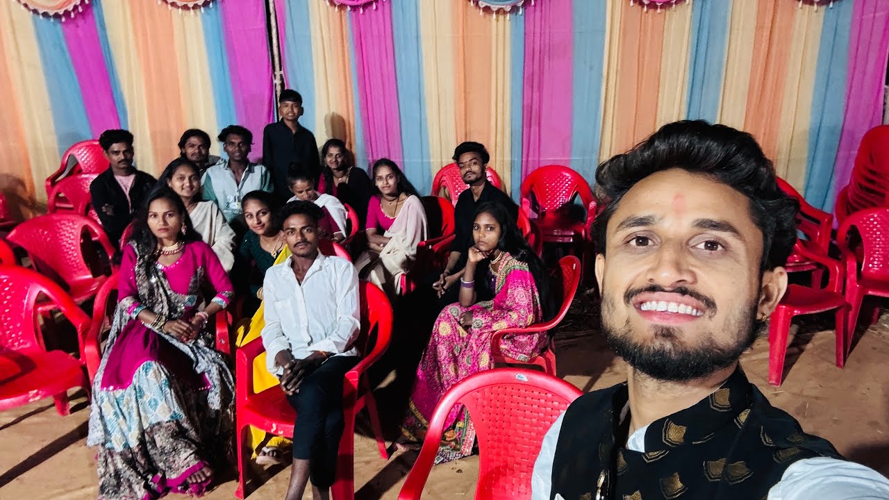 લગન ની મોજ 🥰 આજે બધા માળિયા 😄 ફૂલ મોજ ગામડા ની મોજ 😎🥰🫶🏻