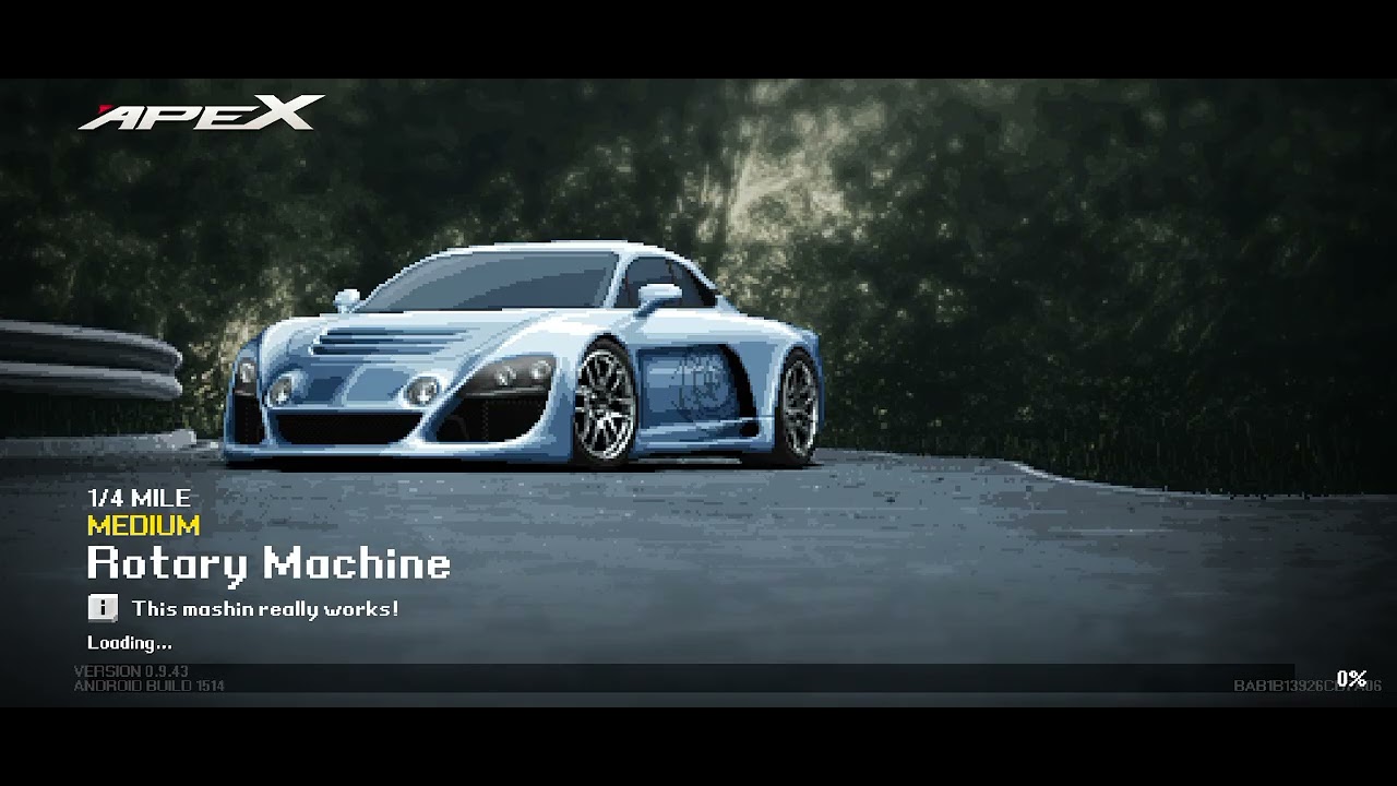 Rotary Machine Event blind run (Apex Racer)