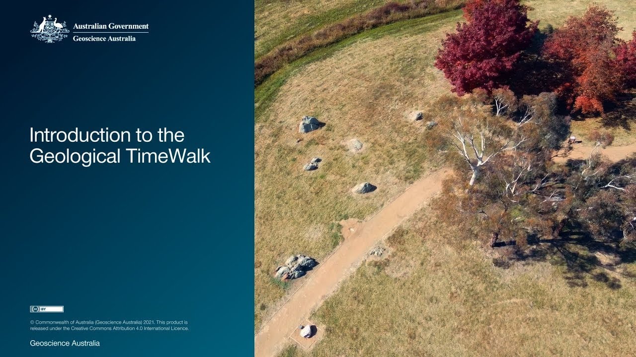 Geoscience Australia's Geological Timewalk