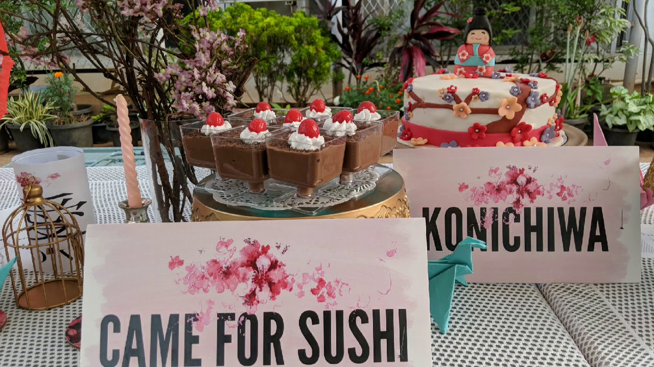 Japanese Theme Party at Safina Banquets