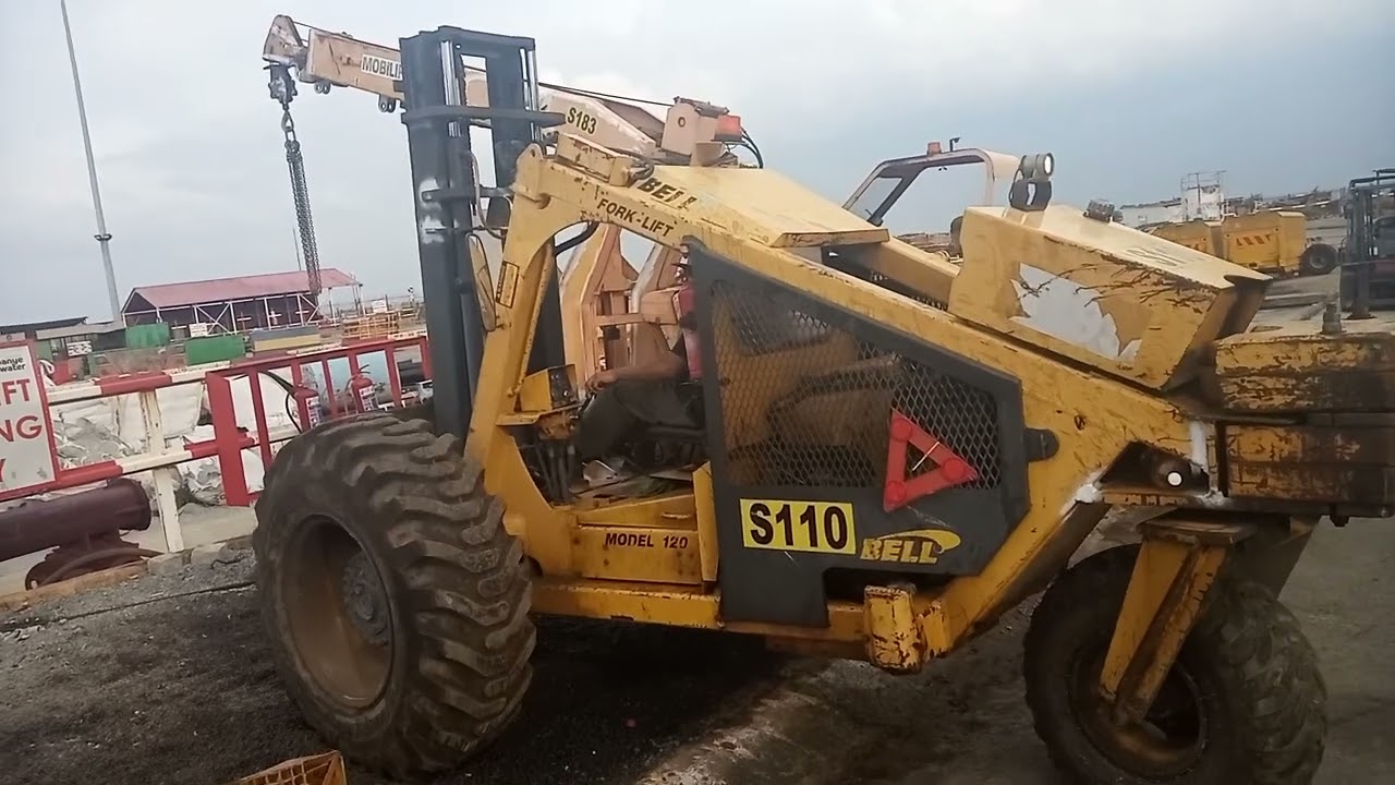 ntsie testing a three wheeler forklift