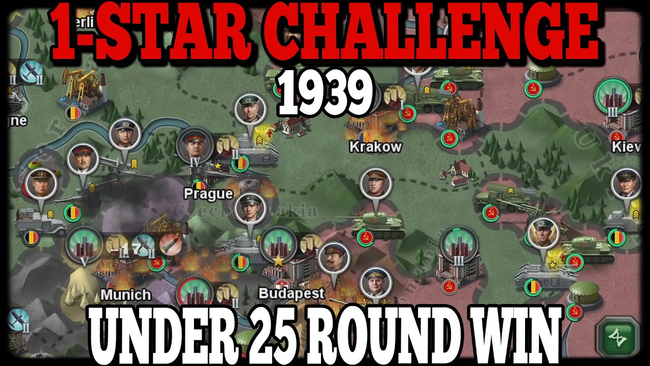 💥1 STAR CHALLENGE 1939 WIN IN UNDER 25 ROUNDS! 💥