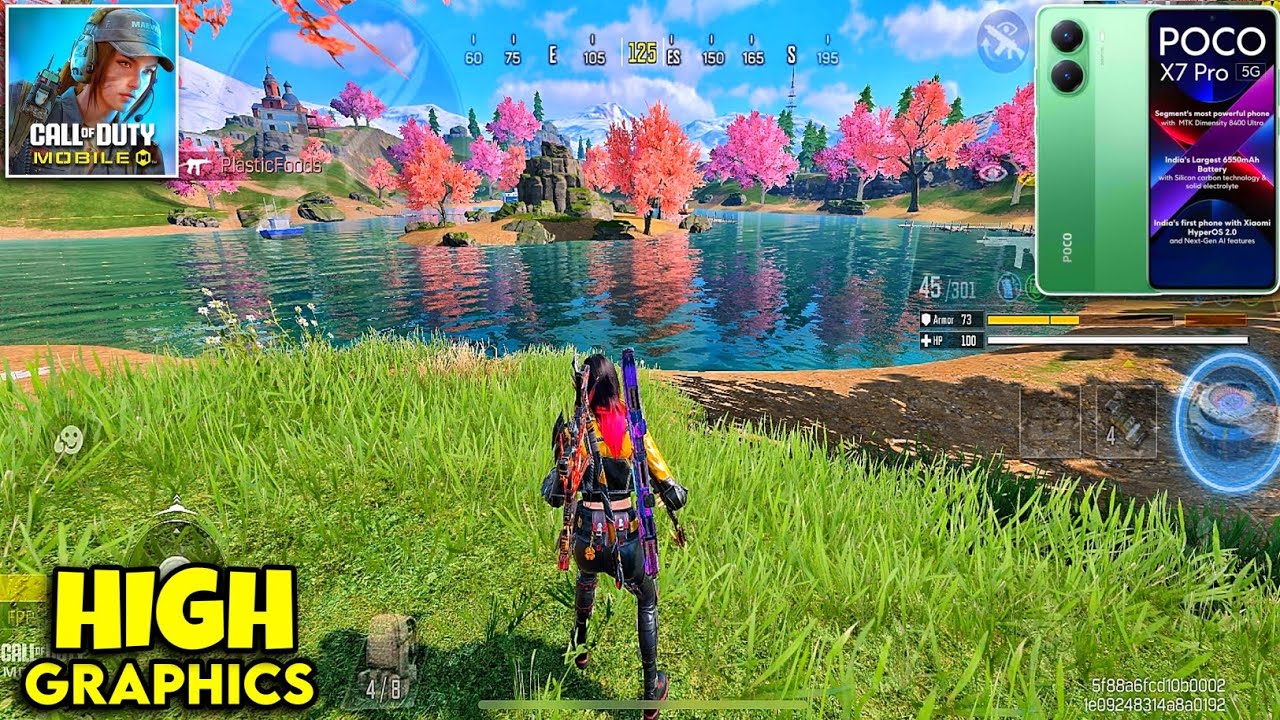 POCO X7 PRO 🔥 CALL OF DUTY MOBILE HIGH GRAPHICS + MAX 60 FPS GAMEPLAY TEST 