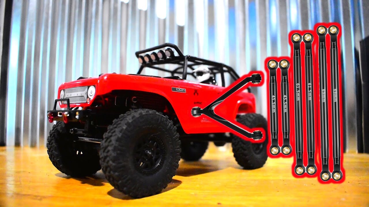 Axial SCX 24 Aluminum Suspension Link Upgrade