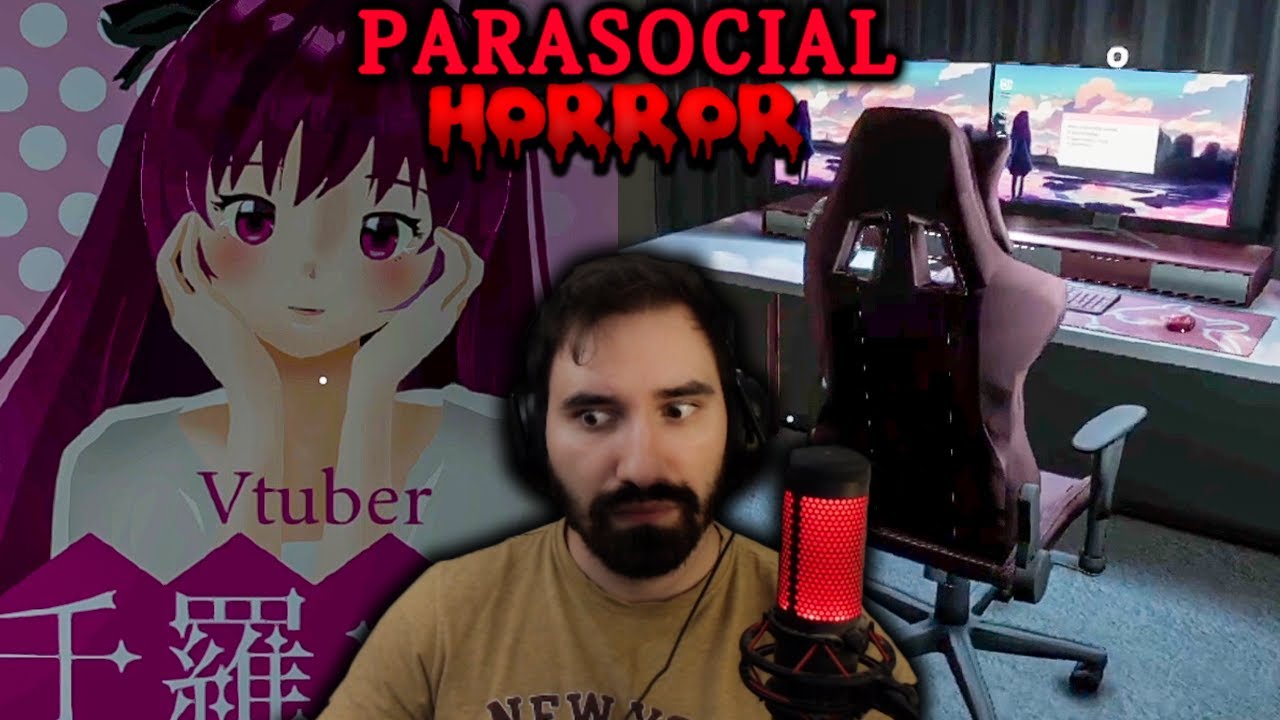 ZOSTAŁEM VTUBERKĄ ALE TO HORROR 💀 | Parasocial (Chillas Art)