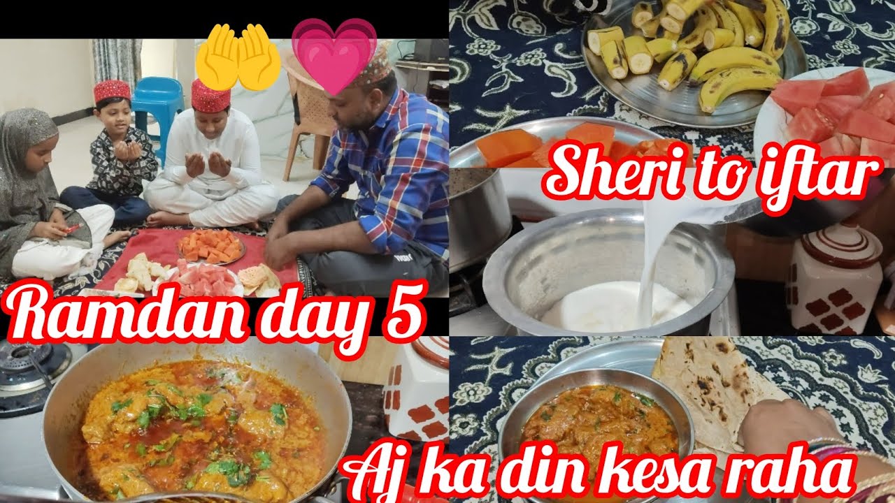 Ramdan ka 5roza✨sheri to iftar routing💗