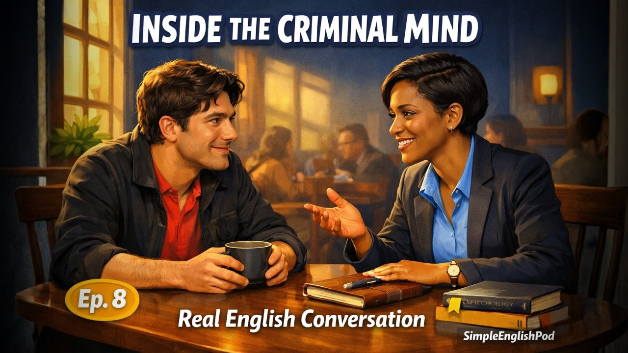 Sitting Down With a Forensic Psychologist in Real English | SimpleEnglishPod