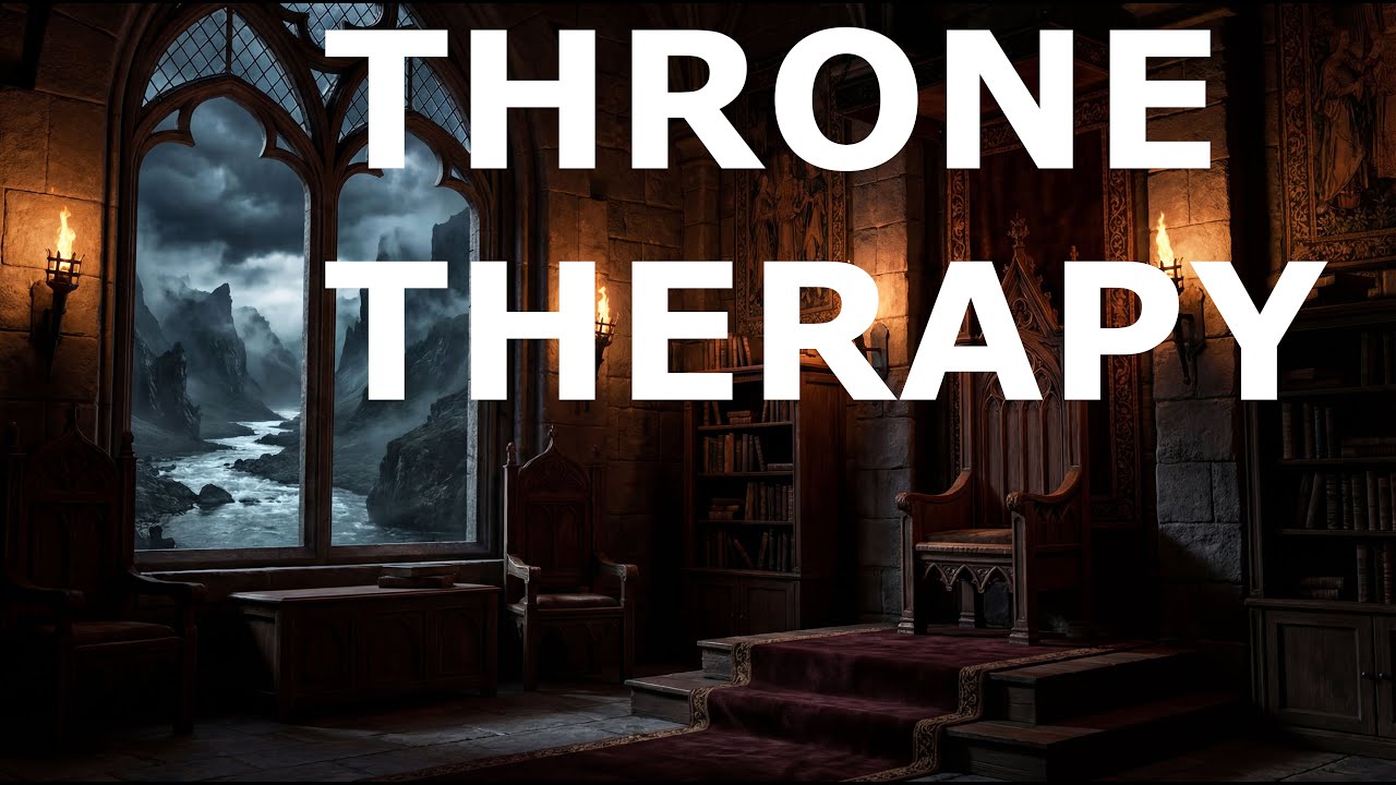 Dark Academia Gothic Throne | Deep Cello & Ambience for Reading & Focus (3 Hours)