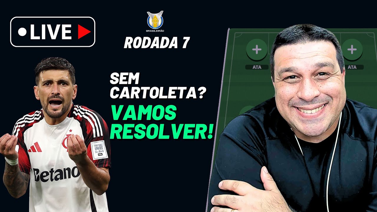 🔴 LIVE DICAS | RODADA 7 - CARTOLA 2026