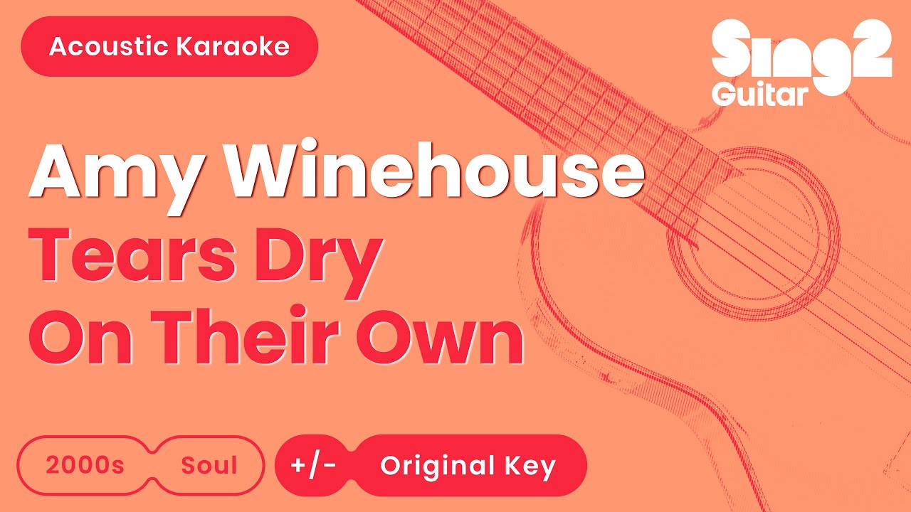 Amy Winehouse - Tears Dry On Their Own (Acoustic Karaoke)