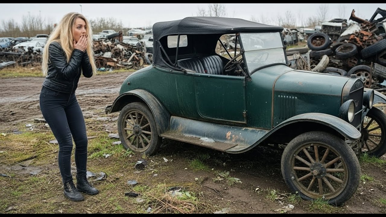 ASMR Car Restoration Full Rebuild of Dark Green Ford Model T 1908 from Abandoned Condition to New