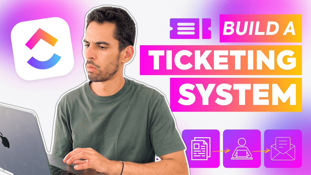 Как создать систему тикетов в ClickUp (автоматизируйте запросы клиентов!)