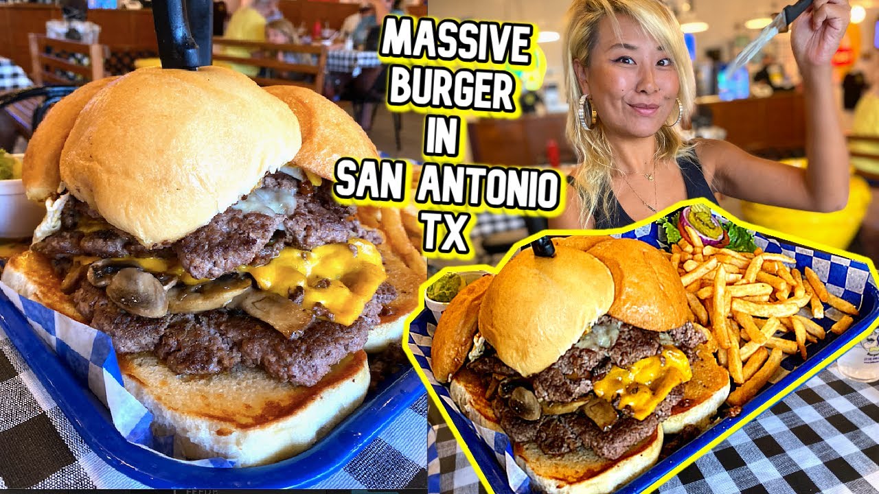 MASSIVE "HINDERBURGER" CHALLENGE IN San Antonio, TX!! 