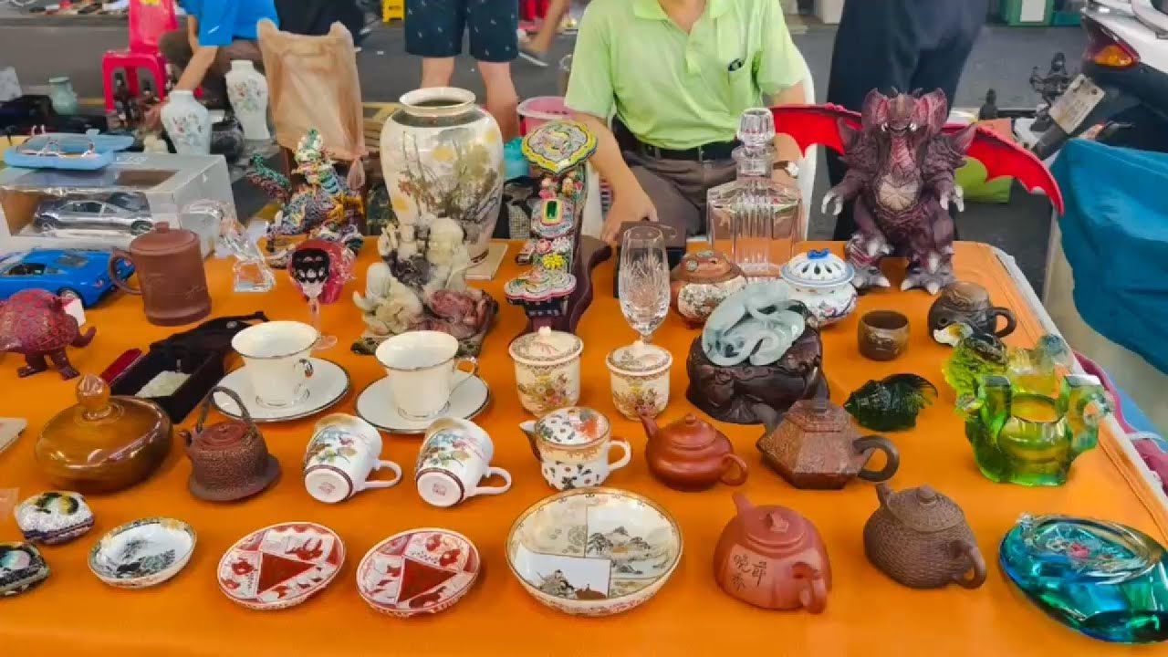 Bữa Nay Gd Bé Bin Đi Trải Nhiệm Chợ Bán đồ Cổ  Và đồ Cũ Cảm Giác Thật  Thú  Vị 👍