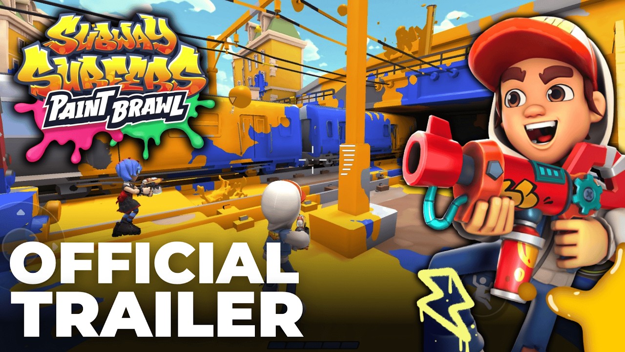 Subway Surfers Paint Brawl &mdash; Official Trailer (NEW SPLATOON-LIKE)
