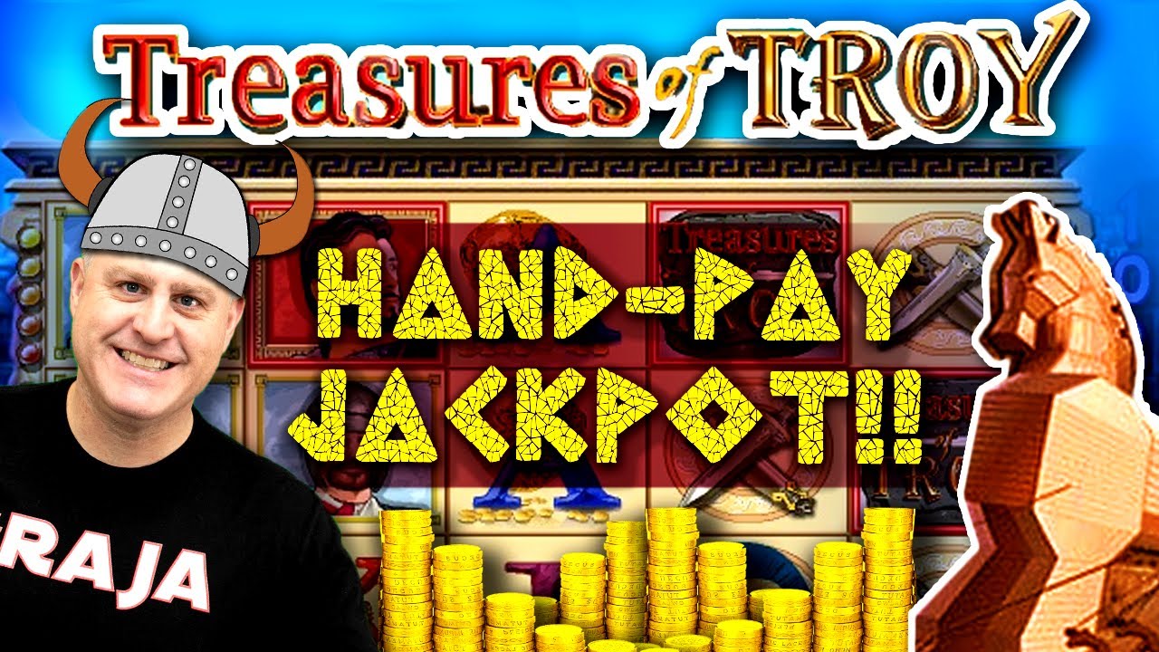 😱 MASSIVE High-Limit Slot Play = HANDPAY JACKPOT 🏴‍☠‍ EPIC Comeback On Treasures of Troy