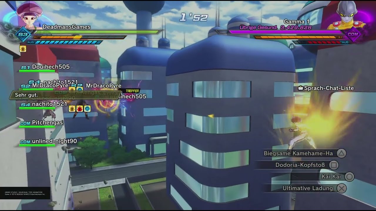 Dragonball Xenoverse 2 Gamma 1 Raid(Lite)
