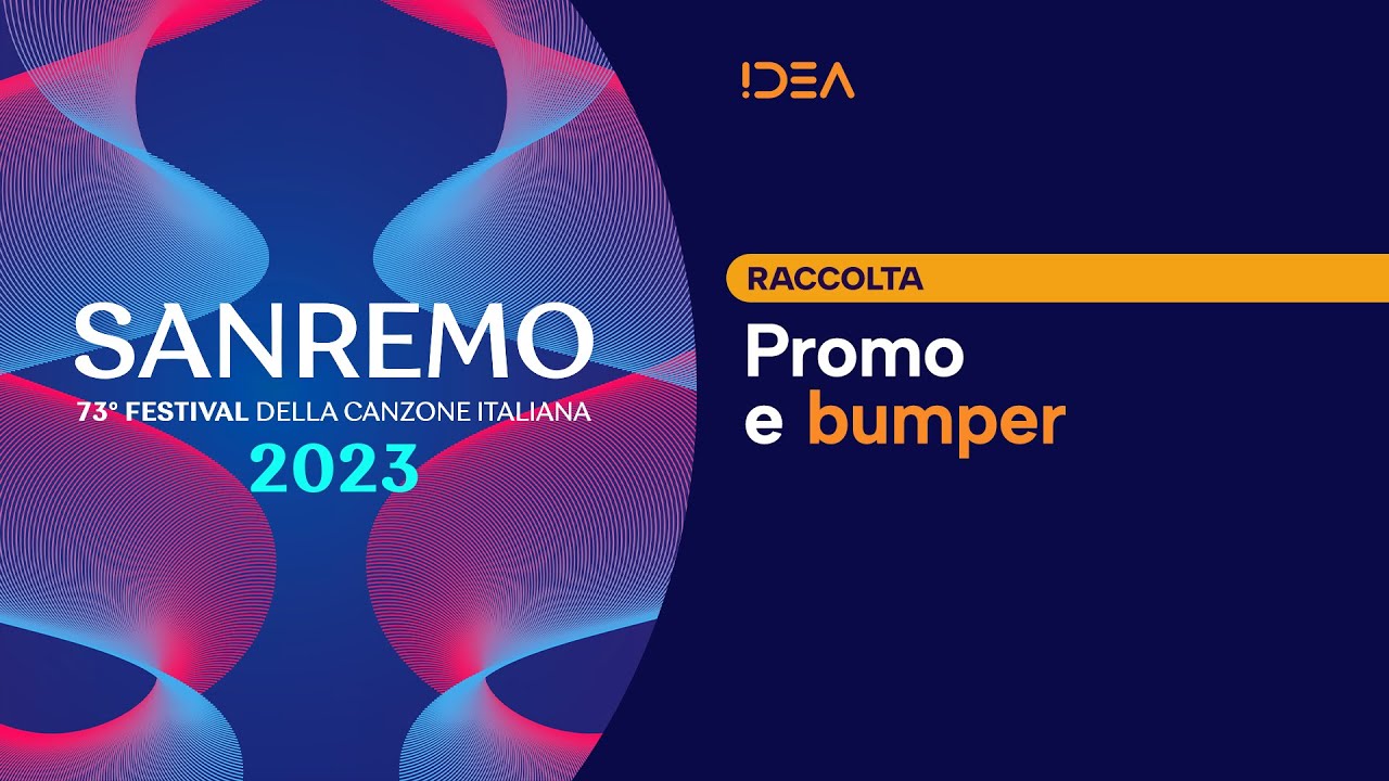 Sanremo 2023 - Raccolta promo e bumper