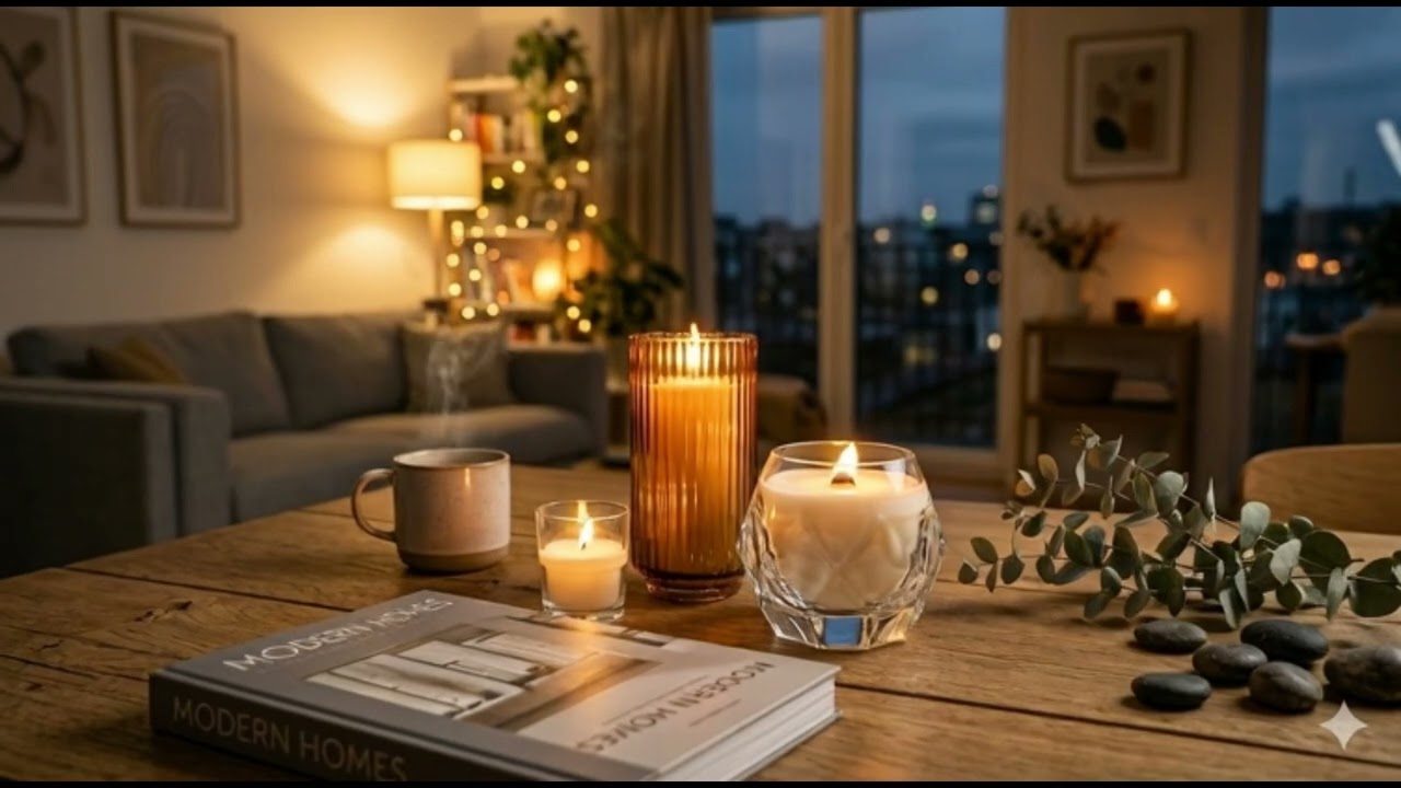 8 Minutes Calm Evening Music | Relaxing Piano & Soft Violin