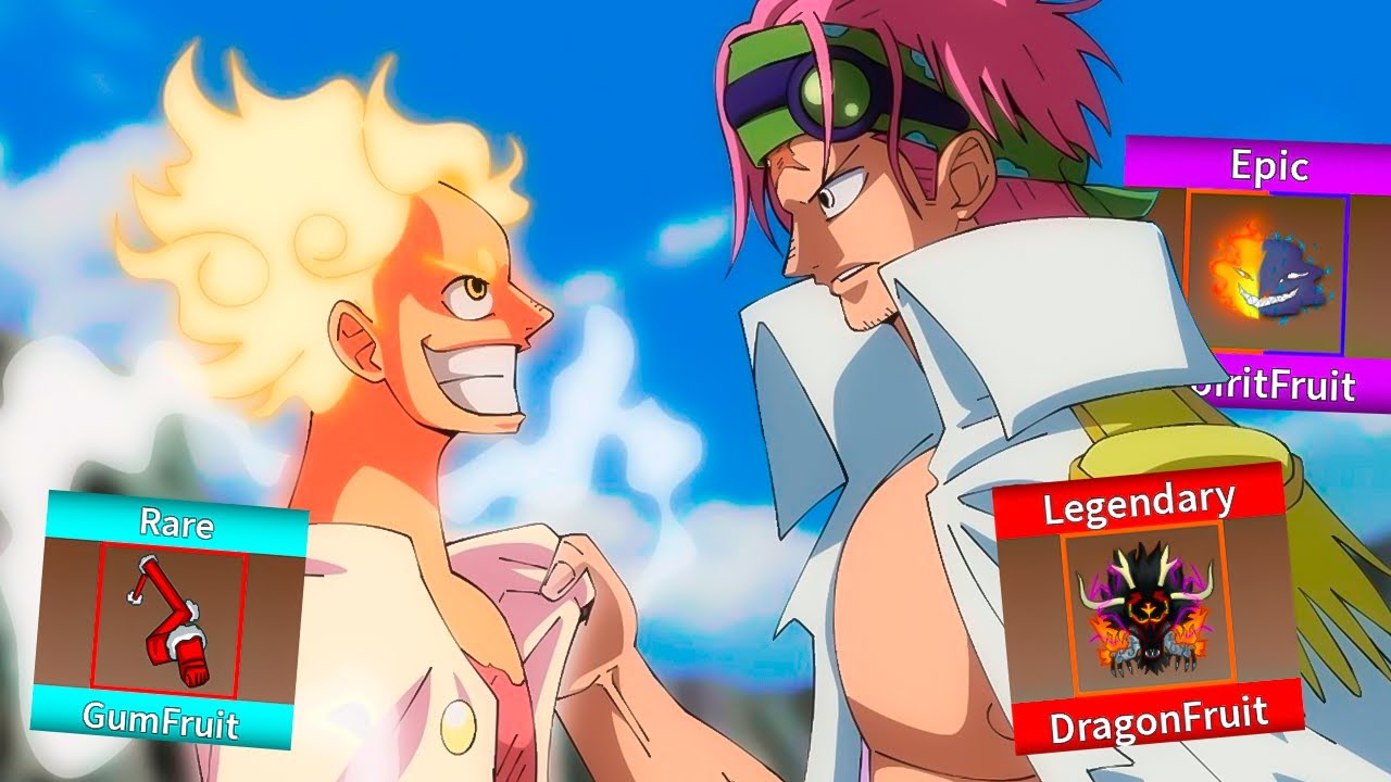 CADA BOSS É UMA FRUTA ALEATÓRIA NO KING PIECE POREM SE EU MORRER O VÍDEO VAI ACABAR... #3