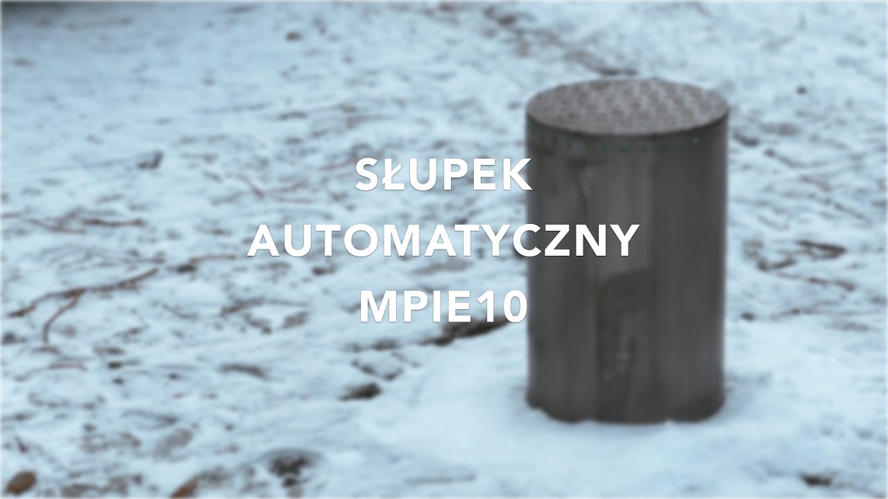 Motorline MPIE10 - Automatyczny słupek parkingowy