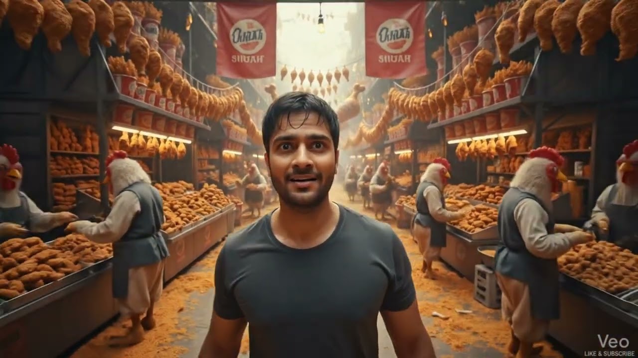 Living Inside a Chicken World for 24 Hours 🍗 (Unbelievable!)