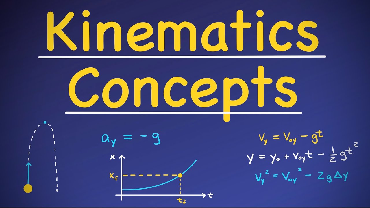 Kinematics and One Dimensional Motion - Physics Basics