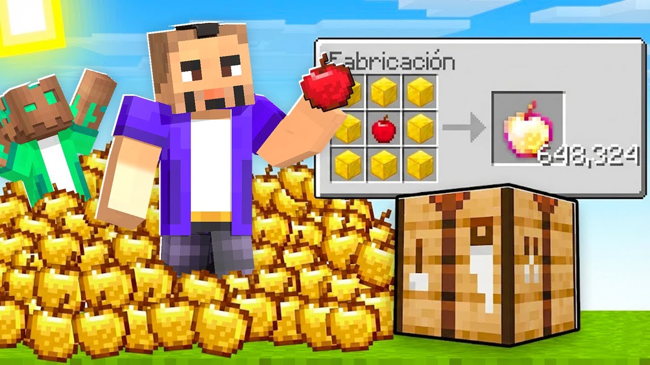 Minecraft, PERO Los CRAFTEOS se MULTIPLICAN!