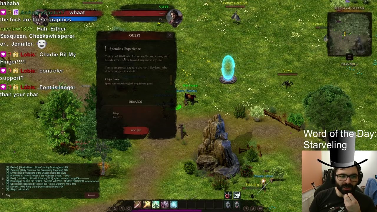 First time playing DreadMyst - 14th Jan 2026
