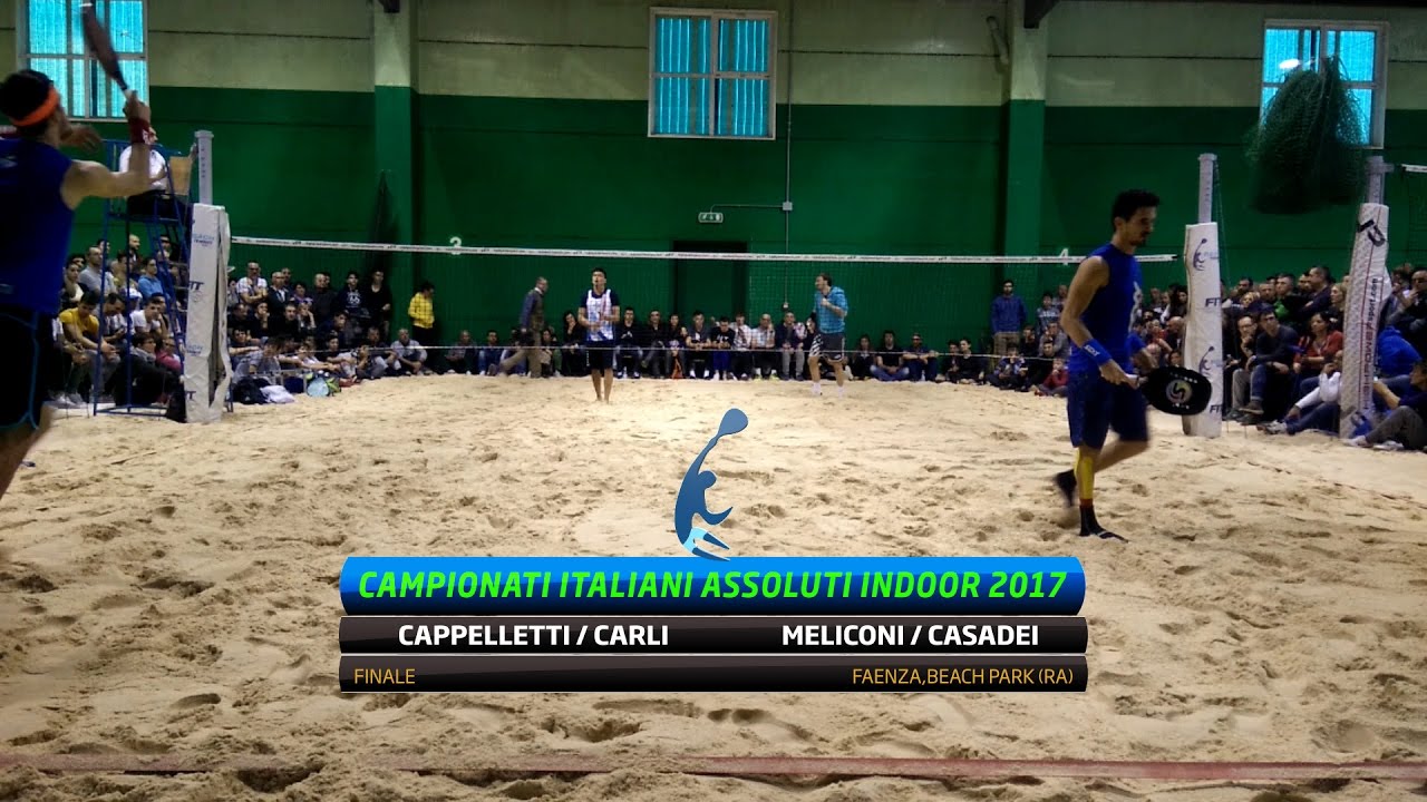Cappelletti/Carli Vs Meliconi/Casadei | Full Match | Finale Campionati Italiani Indoor 2017