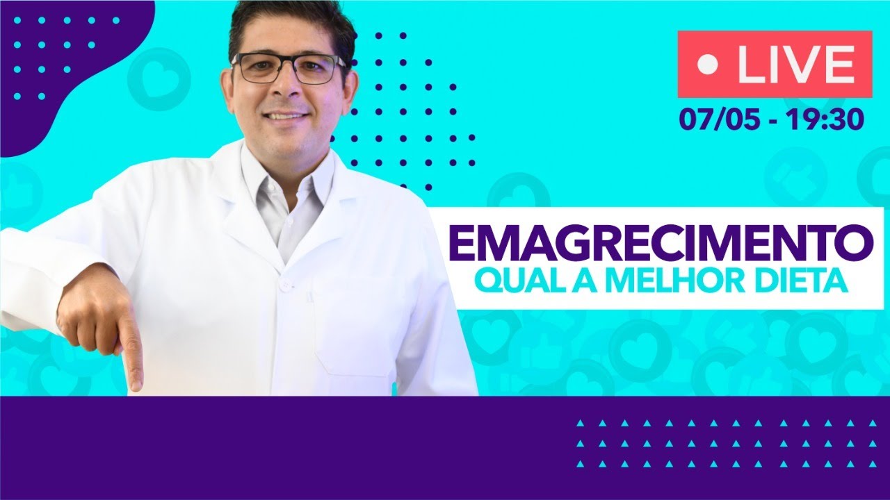 EMAGRECIMENTO, qual a melhor dieta? | Live com o Dr. Juliano Teles